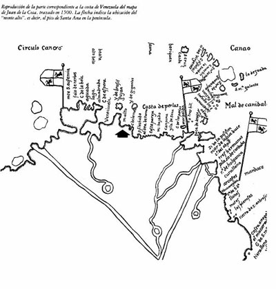 mapa de Juan de la Cosa