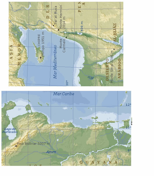 Mapa real
