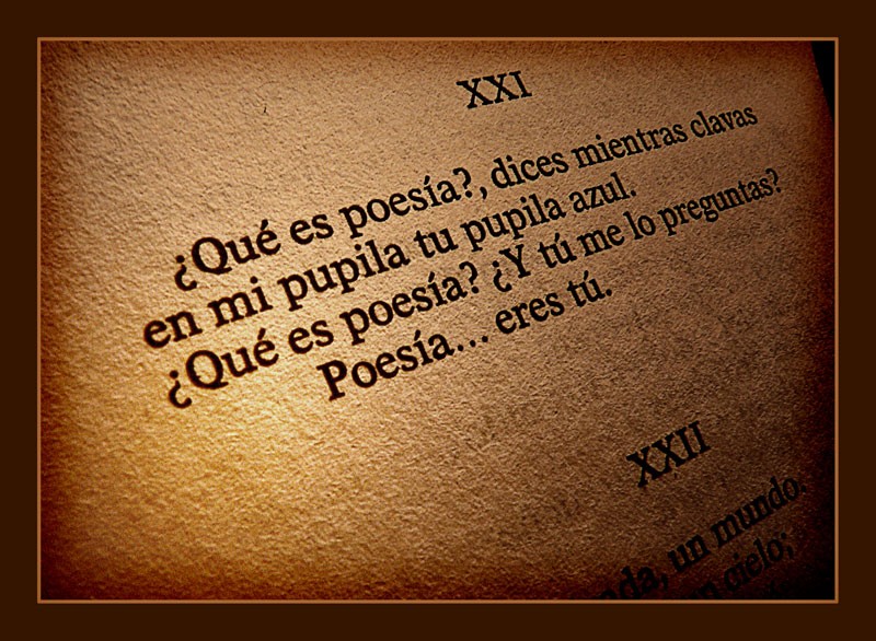 Poesía