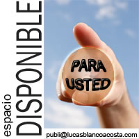 Espacio disponible para usted