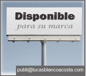 Espacio Disponible para su marca